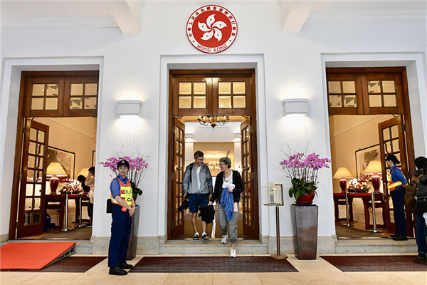 香港礼宾府开放日。